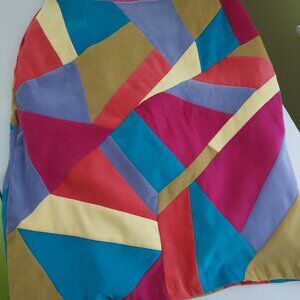 Colorblock skirt
